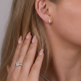 Oval Solitaire Studs