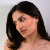 Marquise Circle Studs