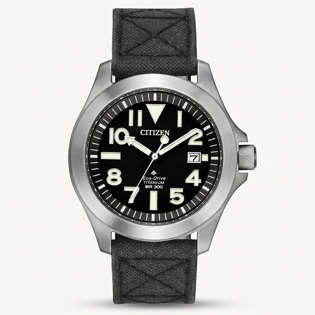 Gents fabric strap watch