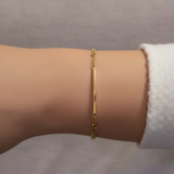 Double Strand Bar Bracelet
