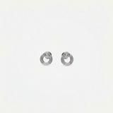 Double Open Circle Earrings