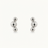Triple Ball Earrings