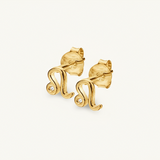 Dainty Leo Studs