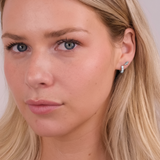 Mini CZ Huggie Earrings