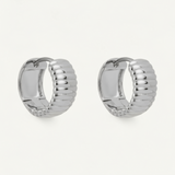 Statement Pleated Hoops