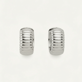 Statement Pleated Hoops