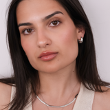 Vintage Ribbed Hoops