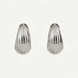 Vintage Ribbed Hoops