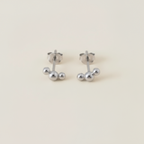 Triple Ball Earrings