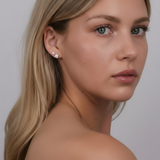 Princess Solitaire Studs